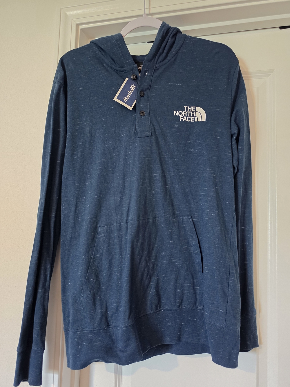 The North Face Men’s Navy Blue Hooded Pullover